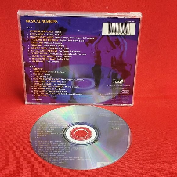 Mamma Mia The Musical Based on The Songs of ABBA CD 1999 - Picture 8 of 8